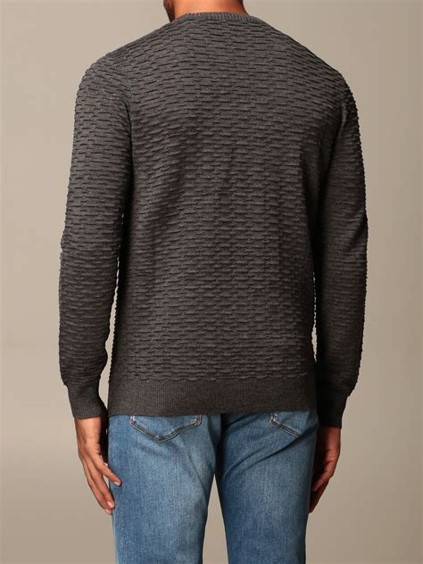 armani jumper sale|emporio armani men's jumper.